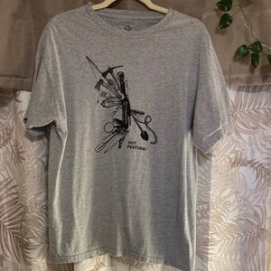 Merrell Gray OutPerform Graphic Tee